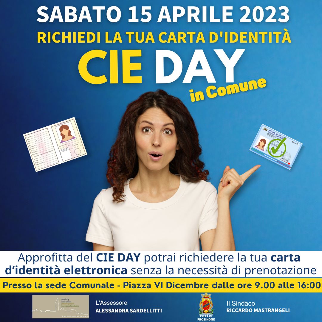 Frosinone Carta D Identit Elettronica Sabato Open Day Per Il