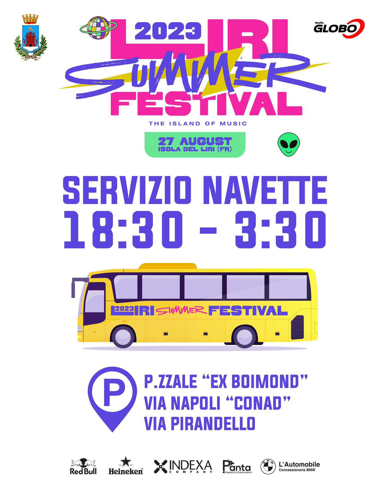 Isola Del Liri Un Servizio Navette Gratuito Per Il Summer Festival