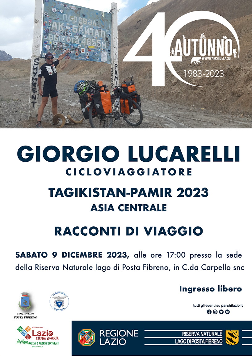 POSTA FIBRENO Il 23esimo Cicloviaggio Di Giorgio Lucarelli Sabato Il